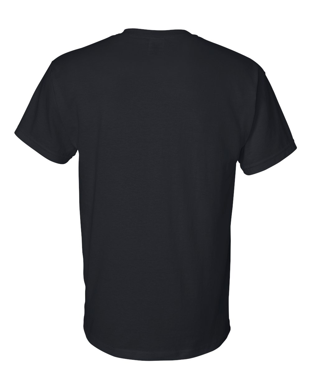 Adult Coaching Team 50-50 Blend Black Unisex Short Sleeve Shirt.